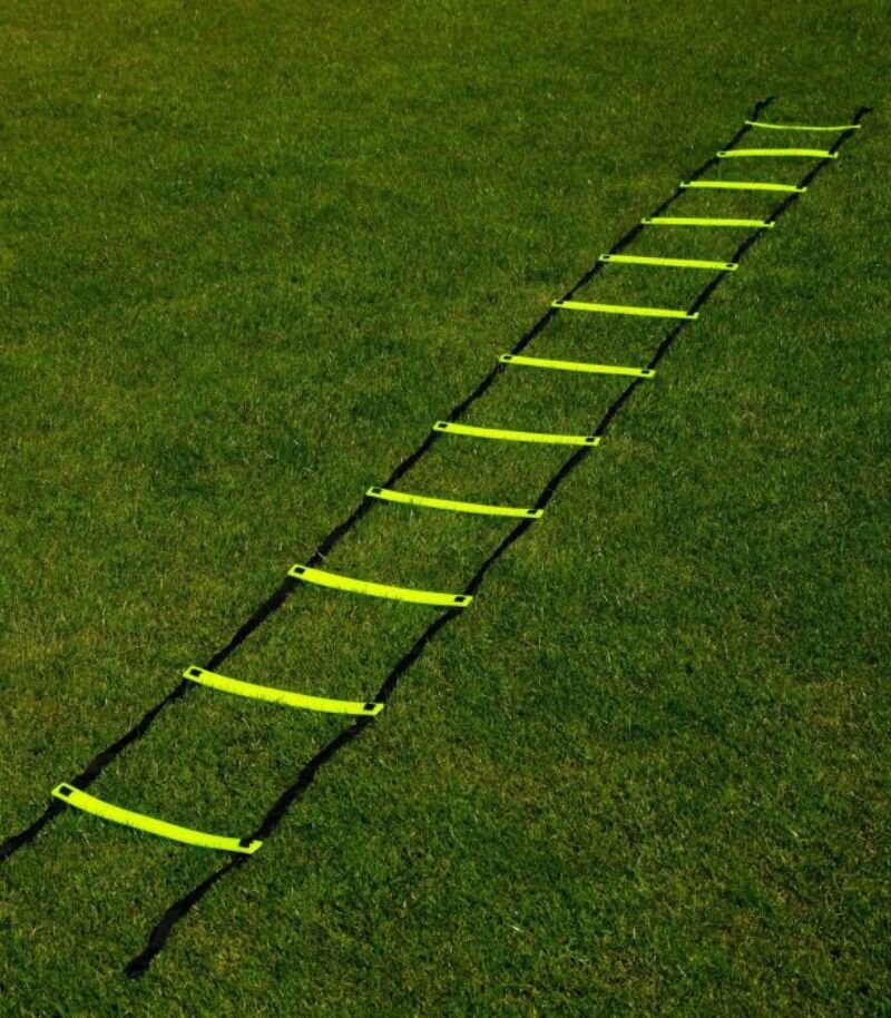 Neon yellow agility training ladder